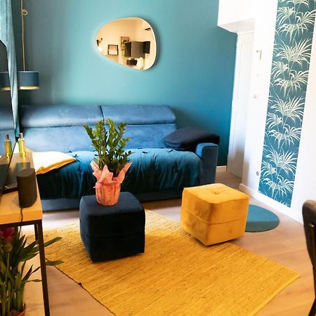 Coeur De Ville T2, Terrasse, Clim Tt Equipe, Parking サナリー・シュル・メール エクステリア 写真